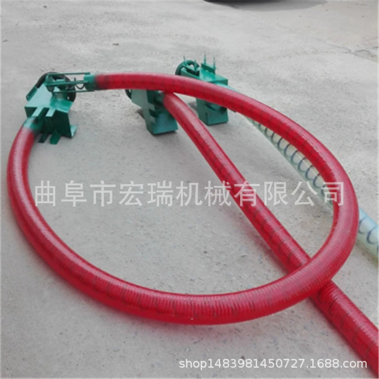 软蛟龙吸粮机 车载吸粮机多少钱输送机9是9悬挂输送机宏瑞HR-42-3