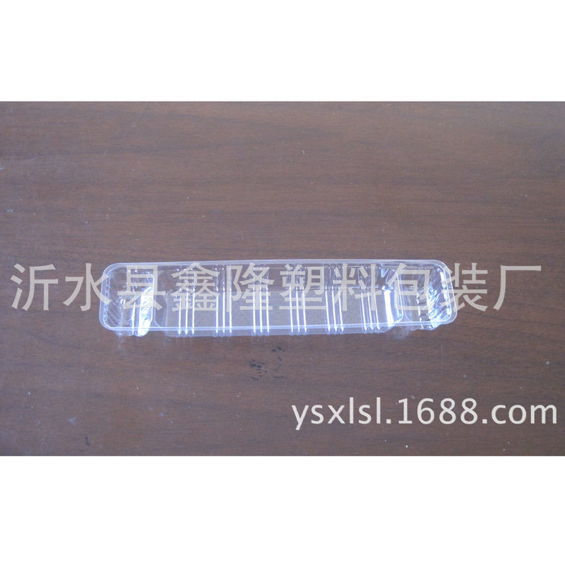 山东厂家供应曲奇饼干 薄片bg 手指饼类一次性食品塑料吸塑托盒