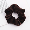 Qi Ji Amazon Fashion Hair 46 Color Velvet Golden Velvet Large -intestine Ring Head Flower Manufacturer