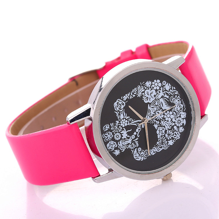 Alloy Fashion Skeleton Skull bracelet(white) NHSK0494-white