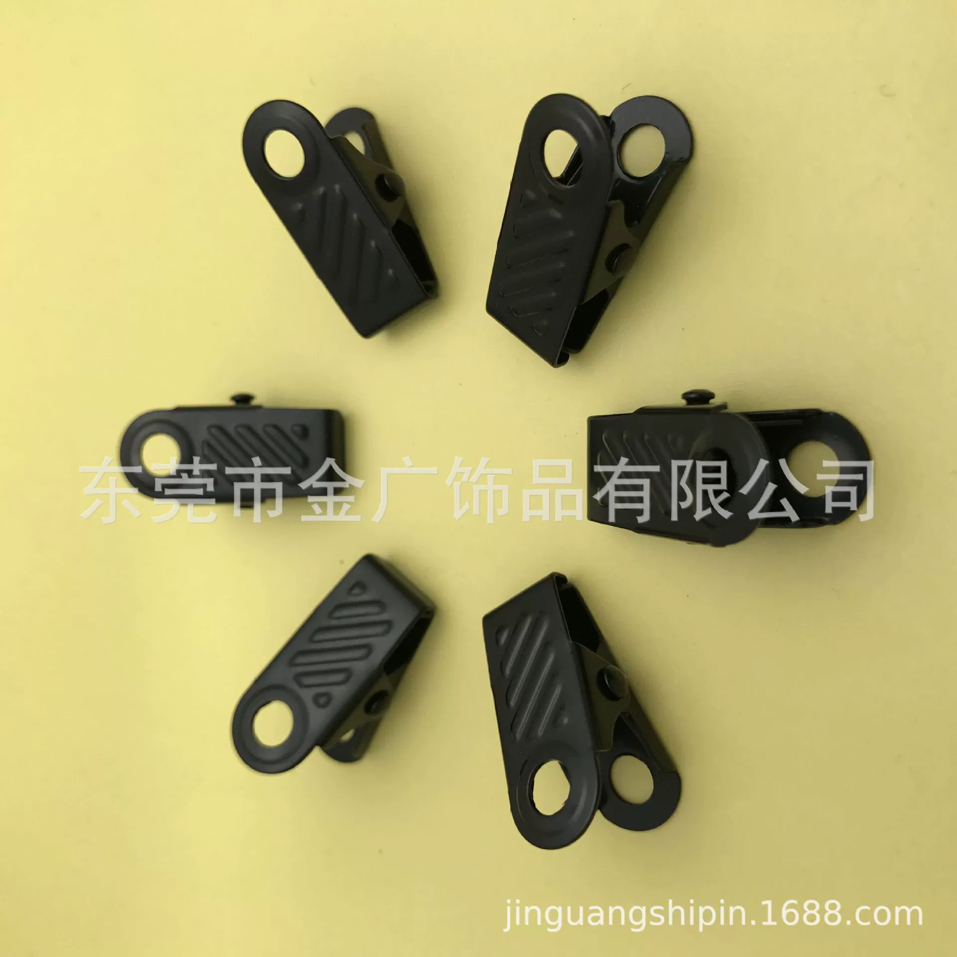 Металлическая одинарная клипса для твердынин, клипса Twill 3.0 отверстий & 3.5 отверстий, зажим для электрофореза, матовый черный