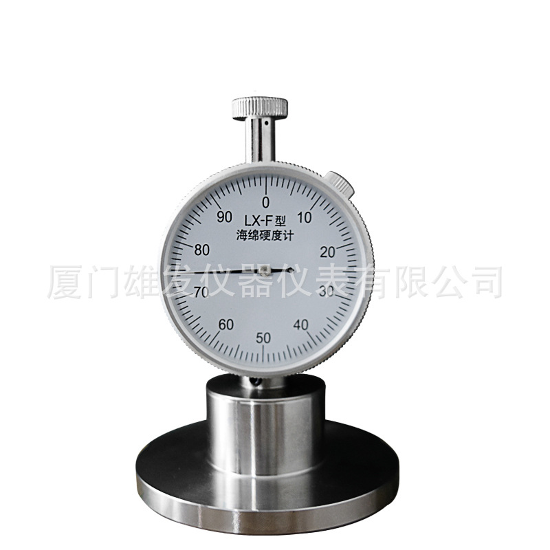 LX-F海绵硬度计多孔发泡材料硬度测试仪聚氨脂泡沫胶料邵氏硬度计