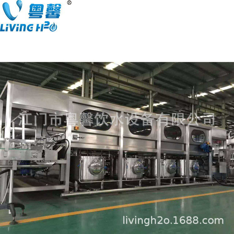 直销大瓶矿泉水灌装生产线全套18.9L桶装矿泉山泉水灌装设备