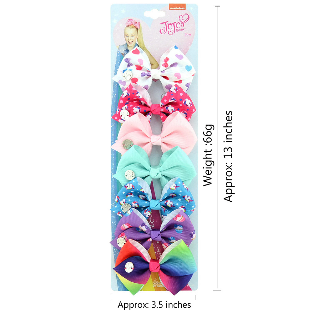 New Fashion Colorful Bow Hairpin Set display picture 5