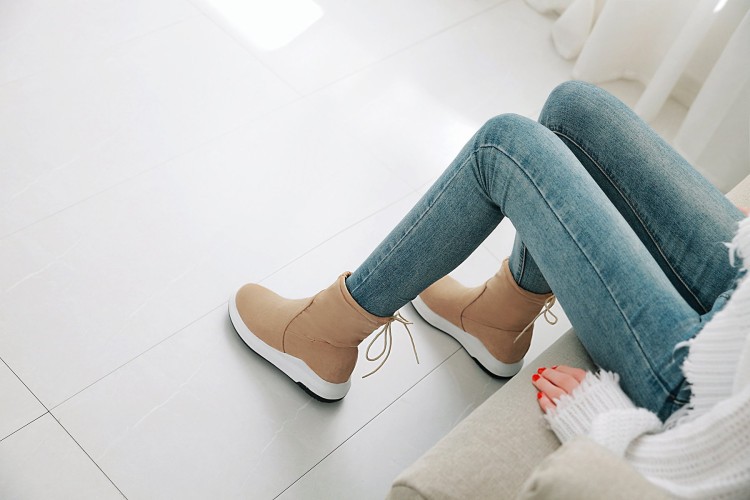 Bottes femme PAPILLON en Daim - Ref 3355491 Image 3