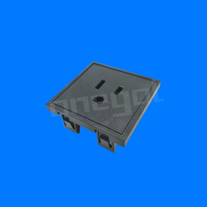 AC美规电源插座美标三孔插座 50*50大面板美式储能插座