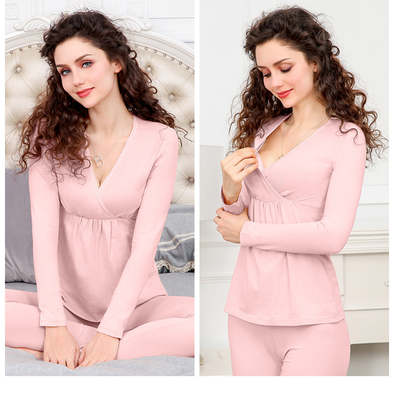 Pregnant thicken nursing confinement clothing  NSXY32484