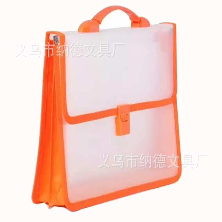 透明防水布雙層手提文件包環保材料廠家現貨直銷