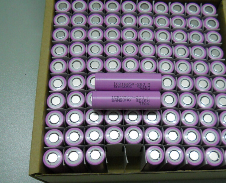 三星 26FM 26JT 18650锂电池2600mAh 26JM 26F 26HM