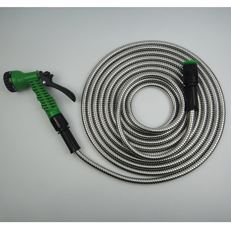 7功能金属水管金属水管外购保护套加快接花园水管