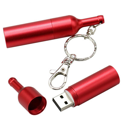 Red Wine USB drive Manufactor customized originality gift USB drive 4gb 8gb 16gb 32gb Customizable Enterprise logo