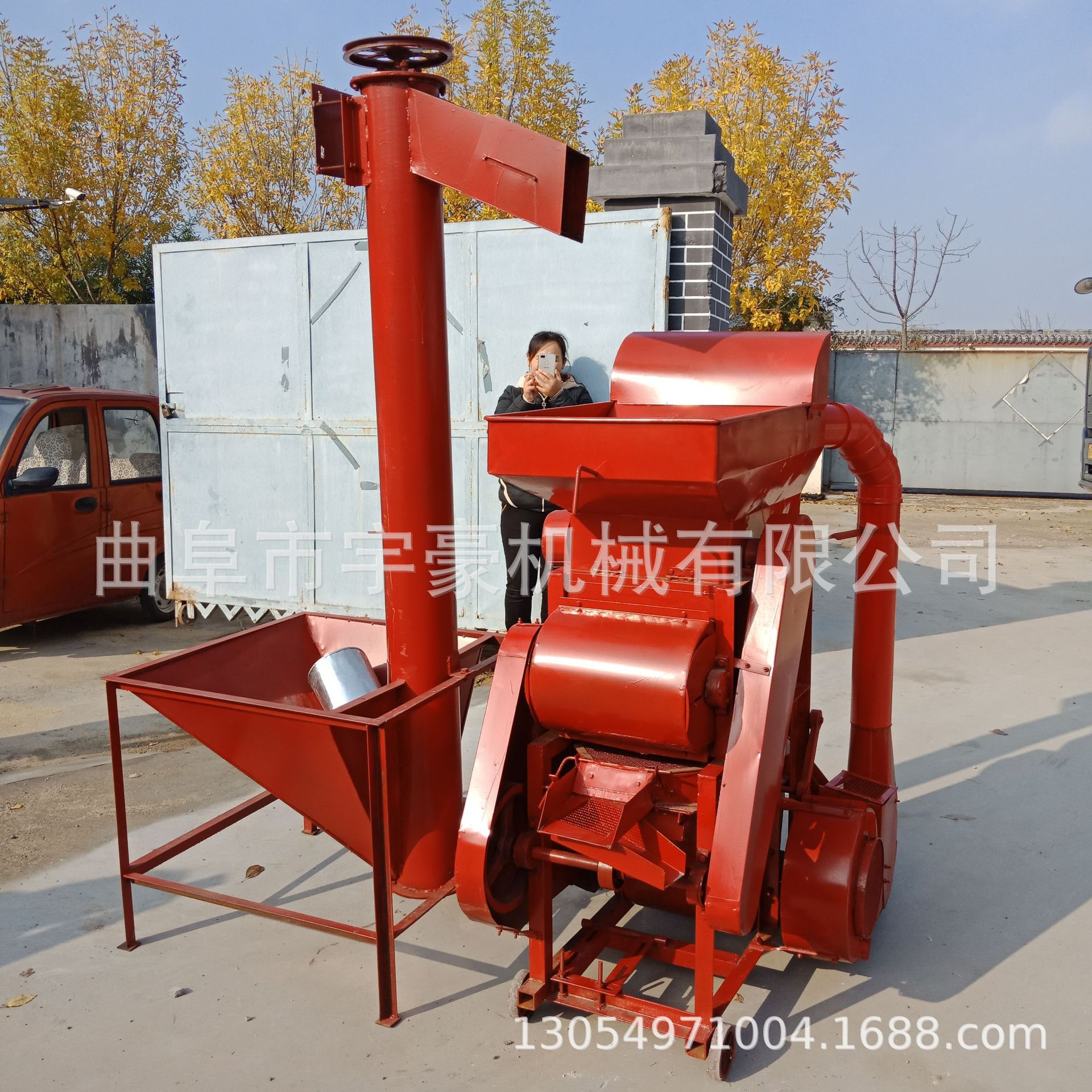 榨油机用花生去壳机高产量花生剥壳机家用电花生剥壳机