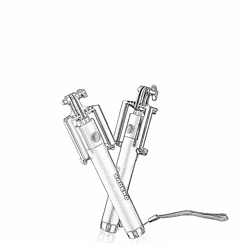 Bâton selfie en Acier inoxydable - Ref 3386916 Image 1