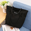 Universal minimalistic shopping bag, one-shoulder bag, wholesale, 2020, Korean style