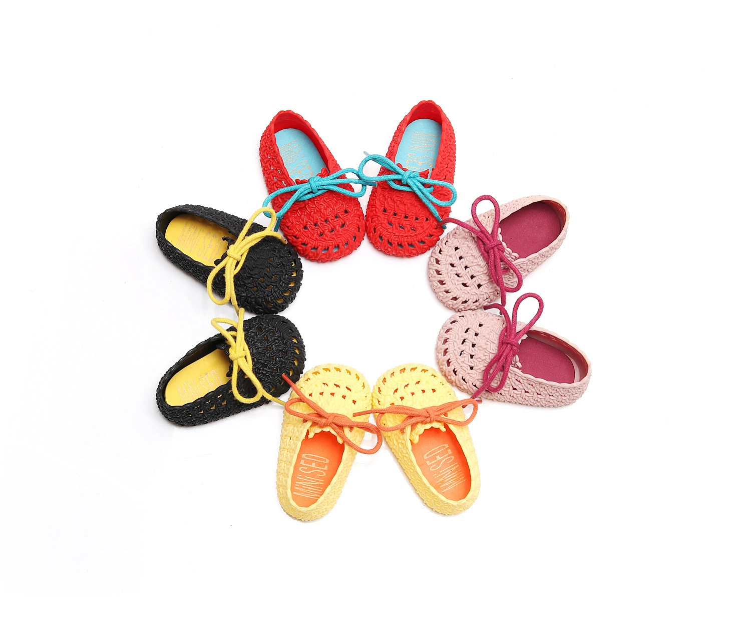 Детская обувь 2022 minised Лето для мальчиков и девочек Детские годовалые детские кроссовки на мягкой подошве jelly baby shoes