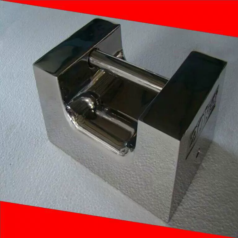 Тип вес замка нержавеющей стали ранга Ф2 тарировки полируя одиночный тип вес замка 5кг-20кг коррекции веса