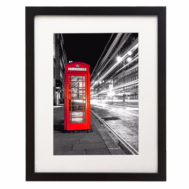 Amazon Hot Sale 11*14 Wooden Wall Mounted Picture Frame Home Decoration 7 Inch Set Table Creative Certificate Photo Frame