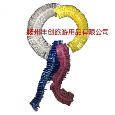 一次性浴帽宾馆酒店用品 可定制独立包装条形加厚防水厂家直销|ru