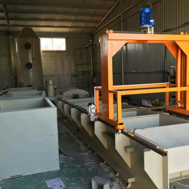 铝材铝氧化龙门挂镀设备/铝管铝氧化自动流水线/电镀槽加工定制