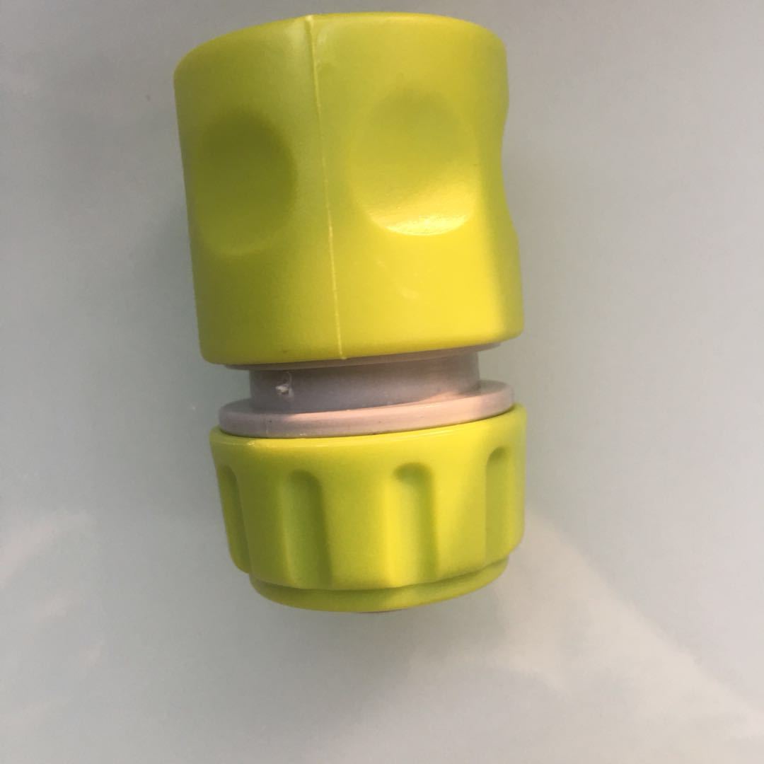 绿灰4分水管接头ABS塑料通水快速接头洗车水枪软管接口|ms