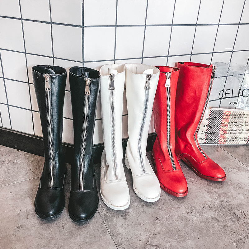 Bottes femme en En cuir - Ref 3355277 Image 1