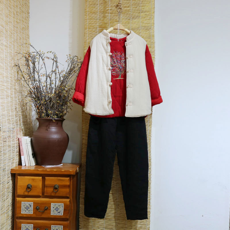 Gilet femme en Mélange de chanvre - Ref 3318233 Image 1