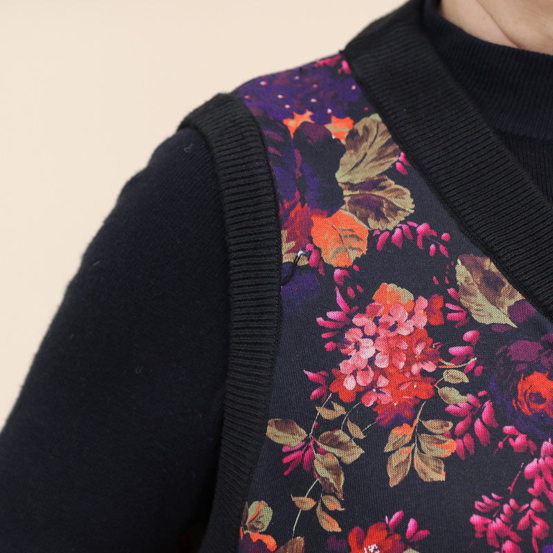 Gilet femme en Costume deux pièces tricoté - Ref 3317890 Image 5