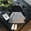 Spring autumn fashionable knitted knitted sweater dress, 2020 years, Korean style, long sleeve