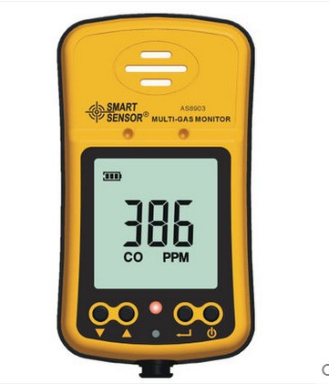 希玛二合一气体检测仪一氧化碳/硫化氢检测仪AS8903数显防爆充电