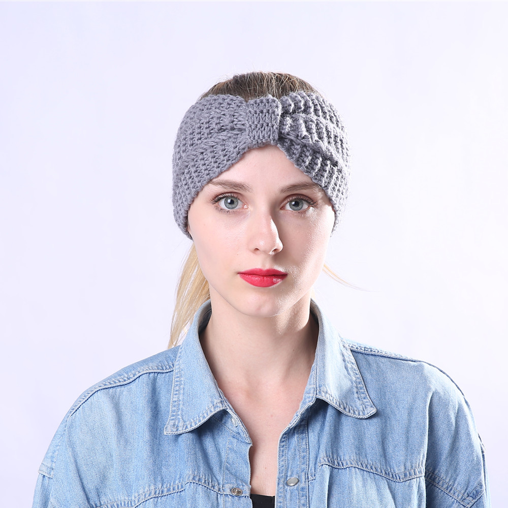 Fascia per capelli in lana per donna accessorio invernale_voghion.com