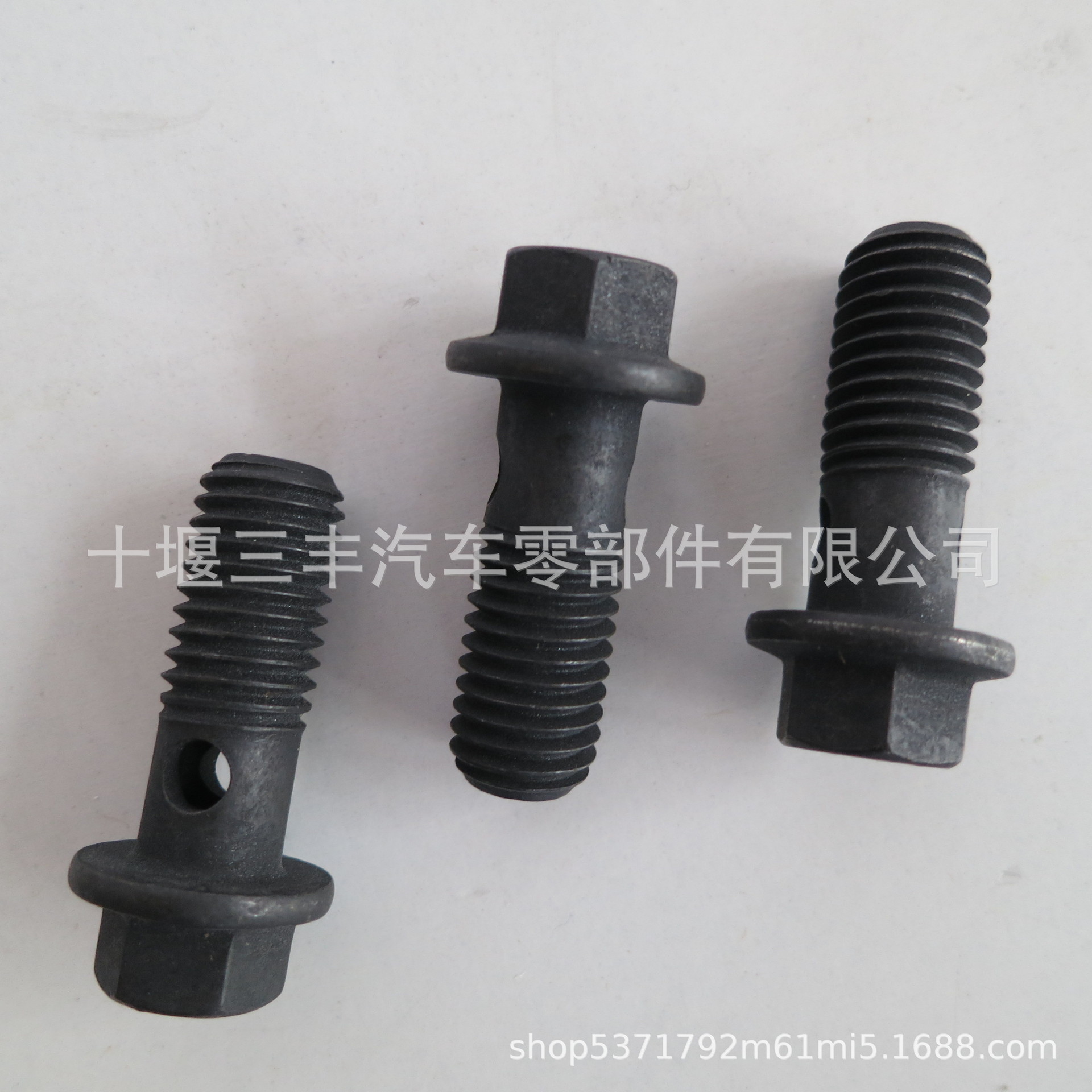 适用于工程机械柴油发动机X15六角法兰空心螺丝螺栓3679037