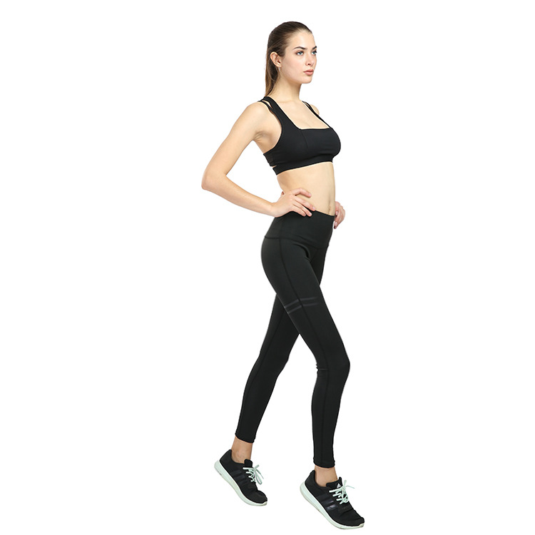 High Waist Double Loop Yoga Pants NSLX9004