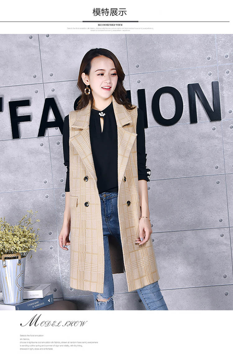 Gilet femme en Mélange de coton - Ref 3317901 Image 18