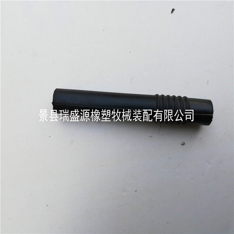 黑色橡胶短奶管 畜牧养殖业挤奶设备 挤奶机配件