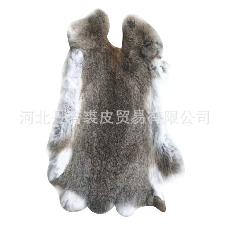  Supply rabbit skin natural color white grass -colored gray house rabbit leather grass grass rabbit skin