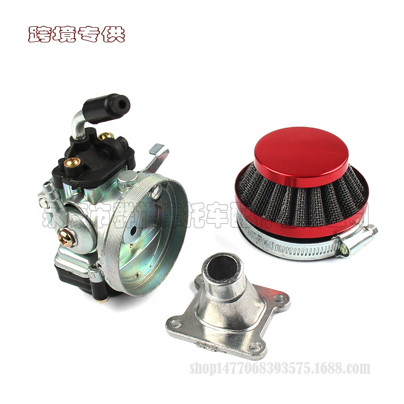 Мини-мотоцикл велосипед 37 водяное охлаждение 50 80cc модифицированный двух-распылительный двигатель карбюратор пустая фильтрация воздухопровод
