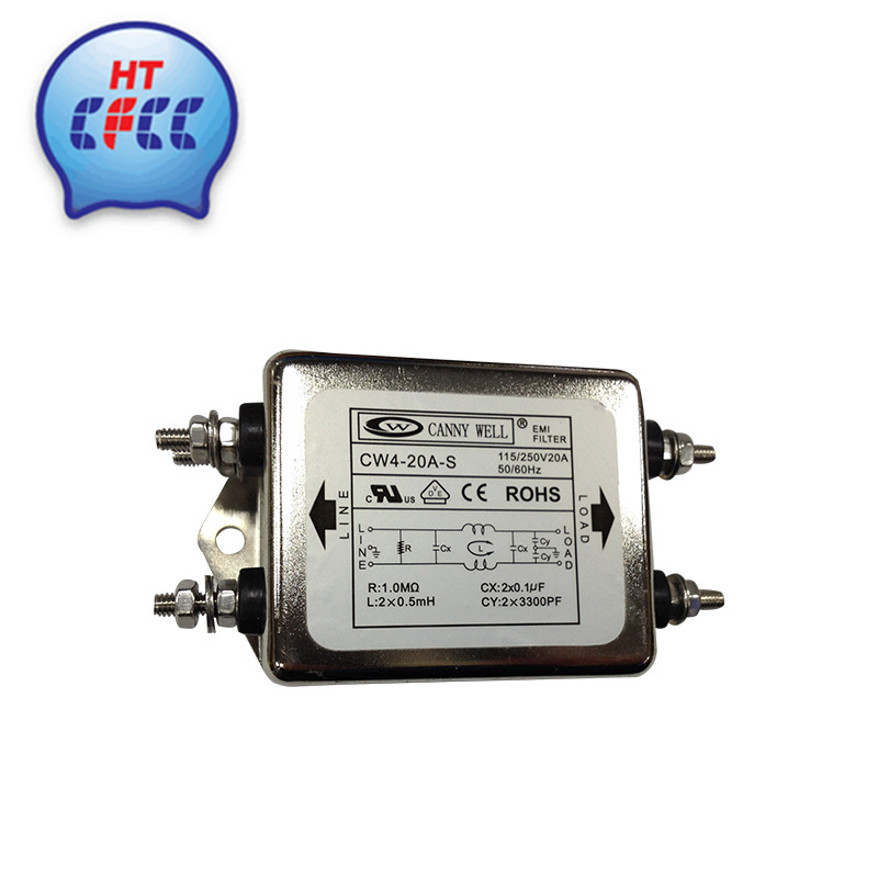 滤波器 CW4 20A S  CANNY WELL  EMI FILTER   原厂批发