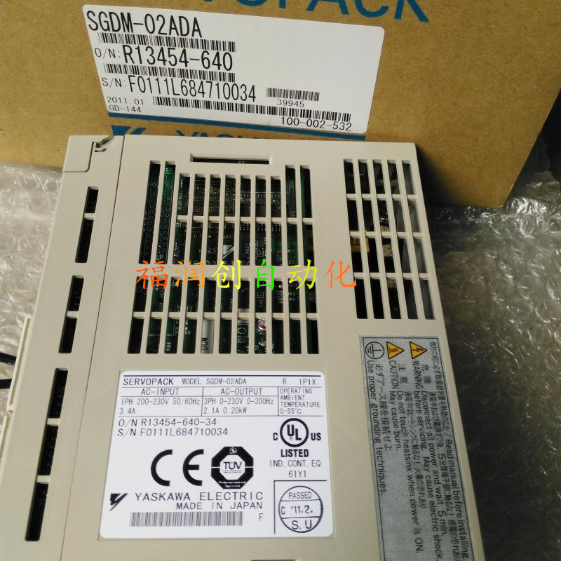 全新SGM7G-1AAFC61安川7系11KW伺服电机原装现货供应
