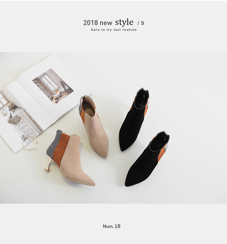 Bottes femme HALINFER  HAN LINGFEI en Gommage - Ref 3355227 Image 10