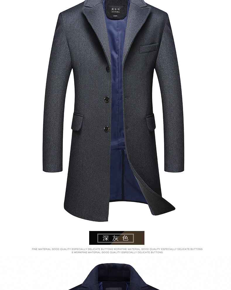 Manteau homme en Laine - Ref 3419090 Image 13