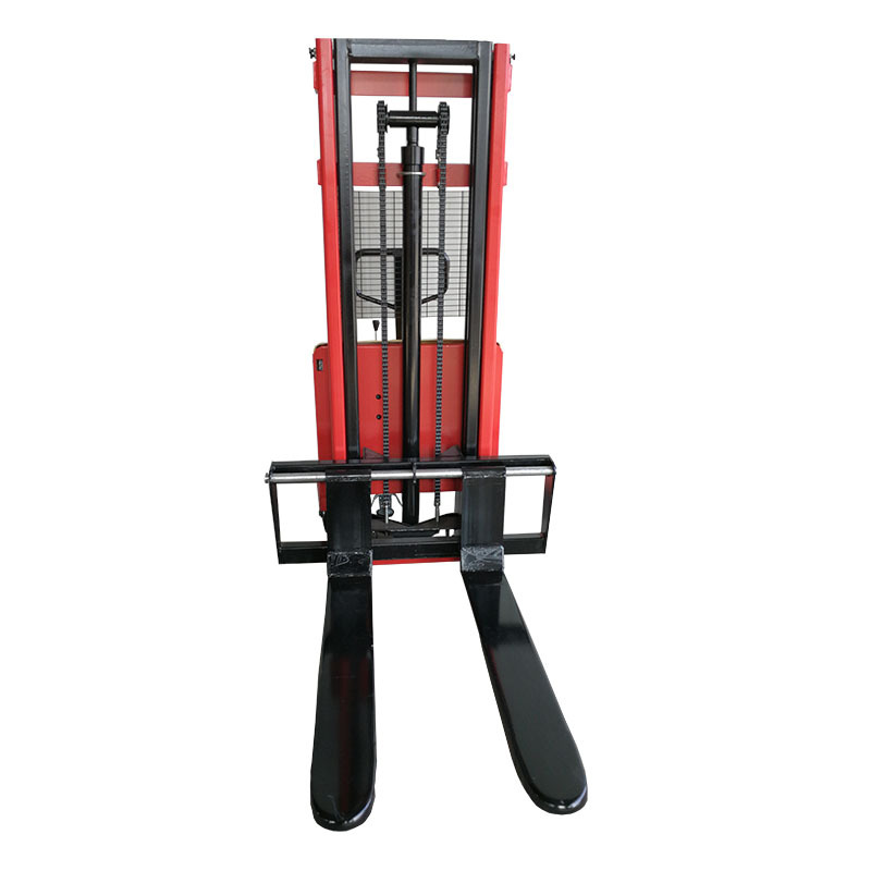 1吨2吨半电动堆高车 手推电升托盘装卸车 1米2米3米