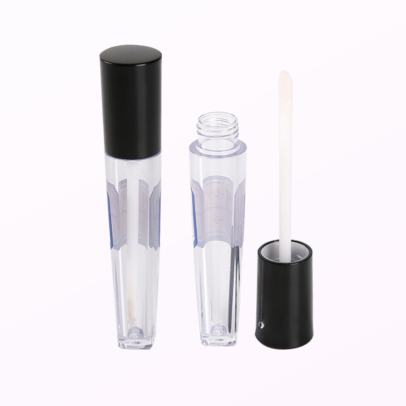 专业定制高档环保化妆品包装唇彩管 精致时尚透明塑料唇彩管