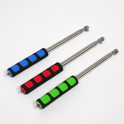 1.2 rice 1.6 2 m Expansion bar Stainless steel Guide flagpole Telescoping Pointer outdoors Telescopic stick