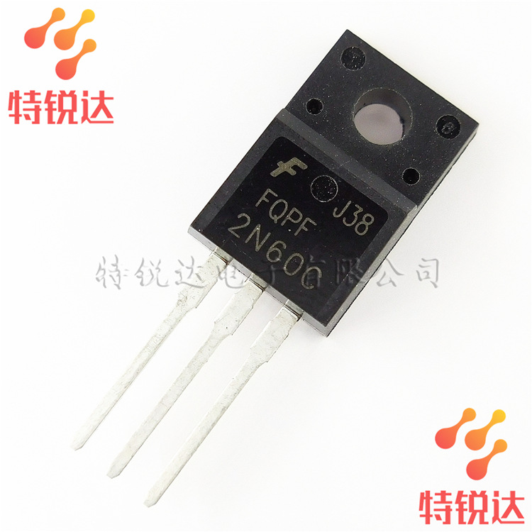 FQPF2N60C TO-220直插 FAIRCHILD/仙童 N沟道MOS场效应管 2N60