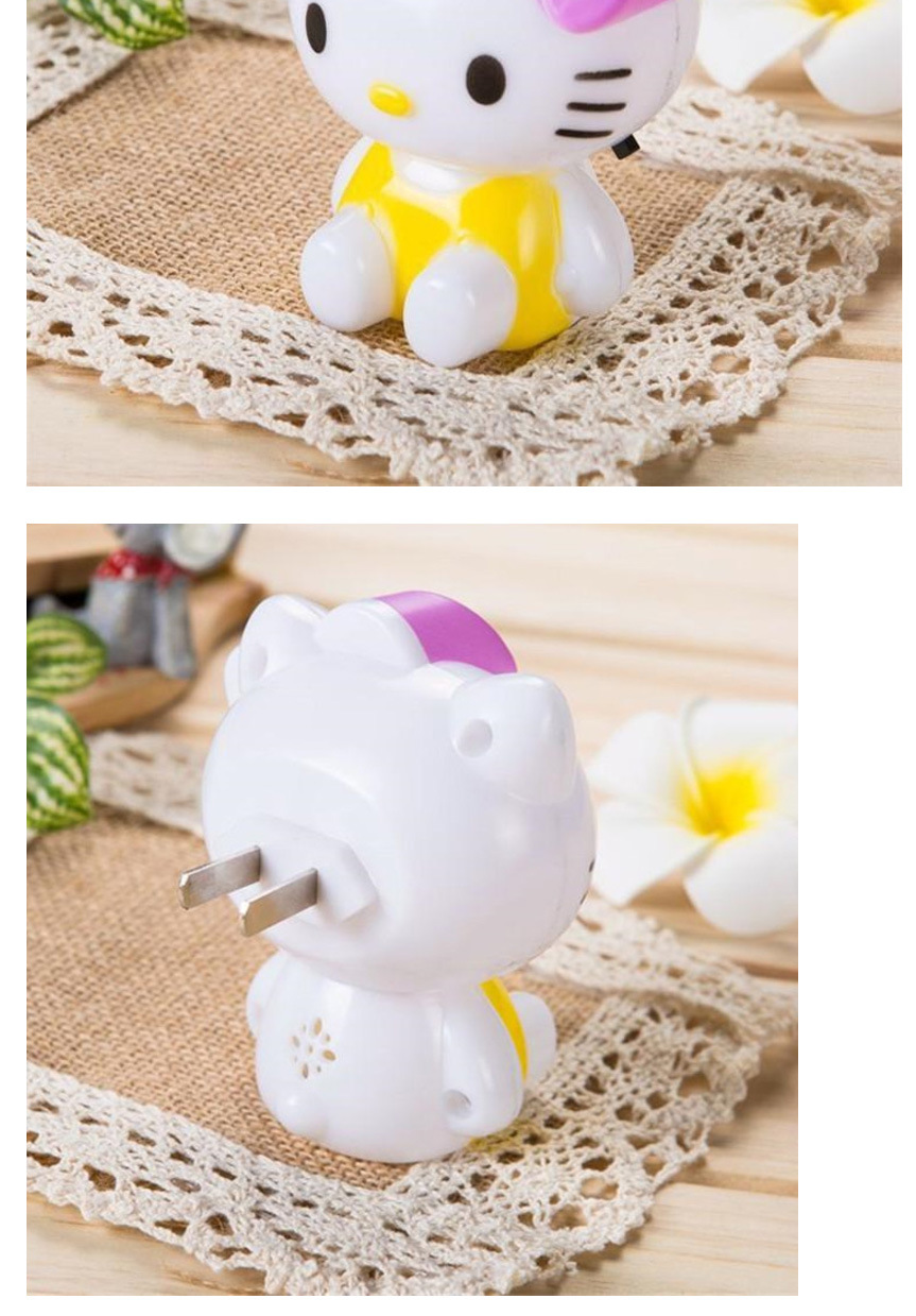 小夜灯-kt猫智能LED小夜灯-新奇特地摊热卖-创意礼品插电