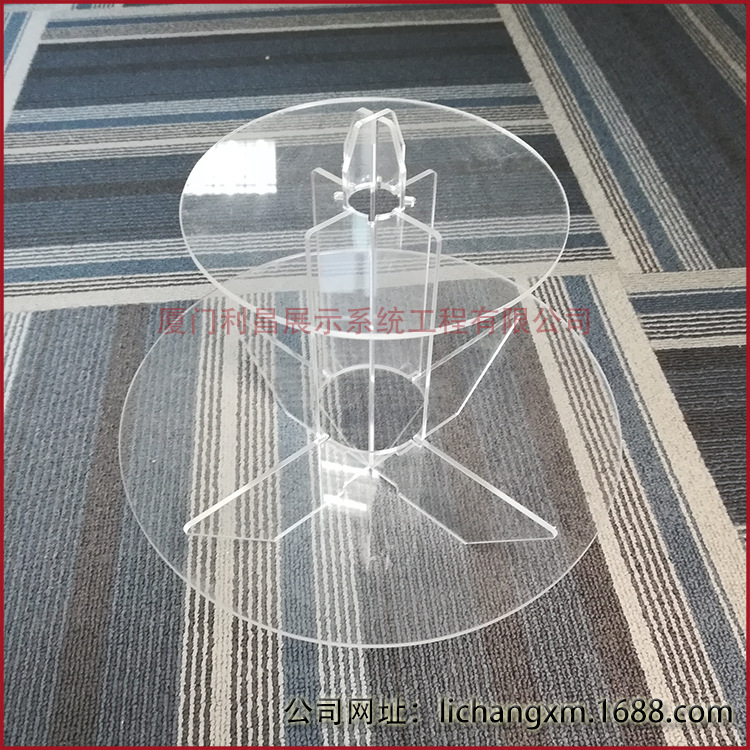 供应透明亚克力多层可拆卸蛋糕展示架 有机玻璃创意点心糕点陈列