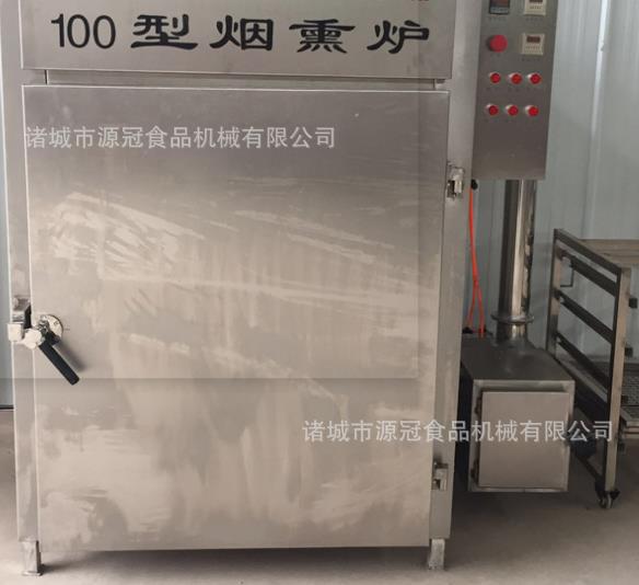 全自动烟熏炉 厂家供应电汽两用蒸煮熏炉 大型双开门烟熏炉 价格