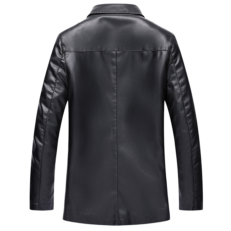 Veste cuir pour homme en En peau de mouton - Ref 3412450 Image 4