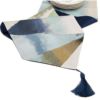 Modern simple European -style ink -style ink triangle oil painting table flag bed tissue dining cushion cotton linen cloth table flag