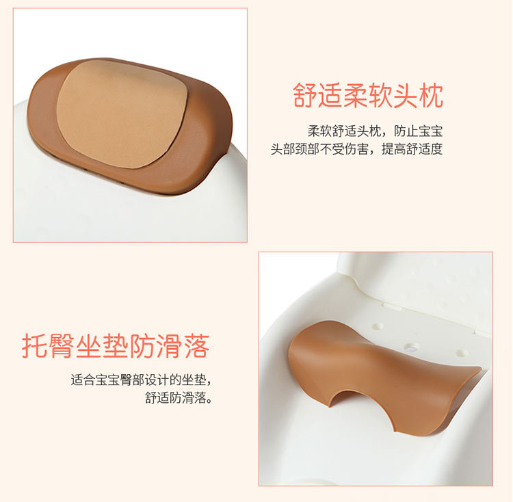新款儿童洗头椅 家用洗头盆可躺小孩洗头床宝宝多工能洗头凳子详情图19